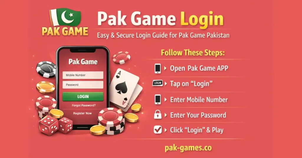 Pak Game APK Login